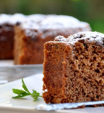 bizcocho de chocolate