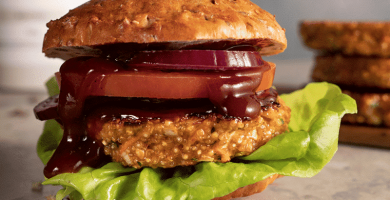 quinoa burger herbalife hamburguesa