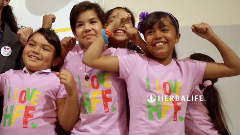 Herbalife Family Foundation niños